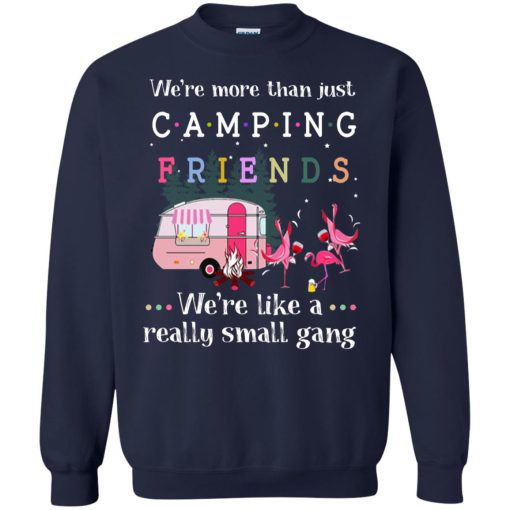 We're More Than Just Camping Friends Flamingo We're Like A Really Small Gang 8