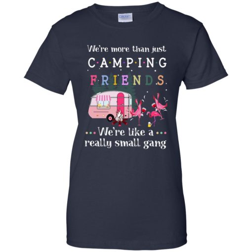 We're More Than Just Camping Friends Flamingo We're Like A Really Small Gang 10
