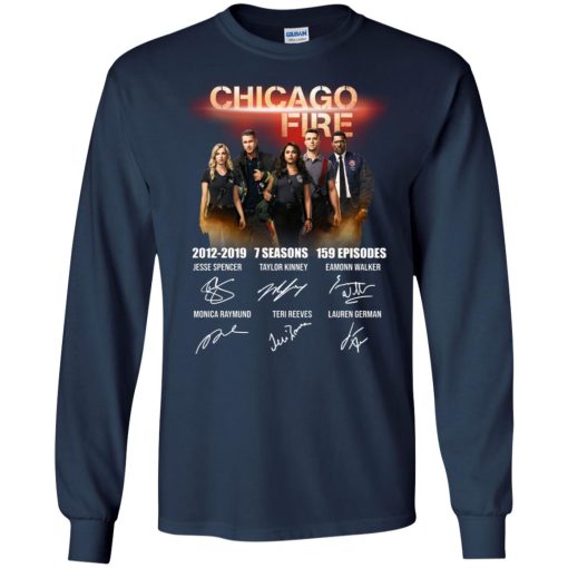 Chicago Fire 2012-2019 7 seasons Signatures 4