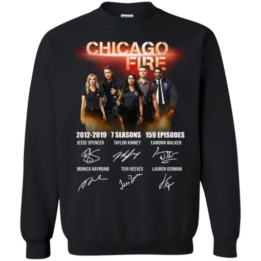 Chicago Fire 2012-2019 7 seasons Signatures 7