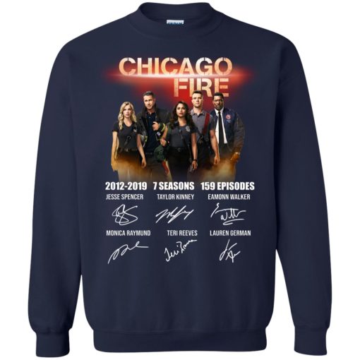 Chicago Fire 2012-2019 7 seasons Signatures 8