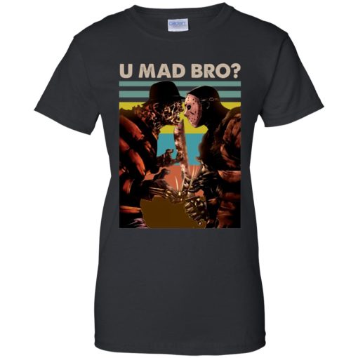Freddy Krueger And Jason Voorhees U Mad Bro Funny Halloween 9