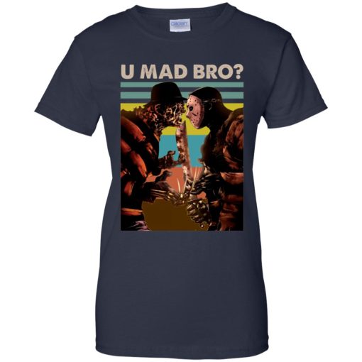 Freddy Krueger And Jason Voorhees U Mad Bro Funny Halloween 10