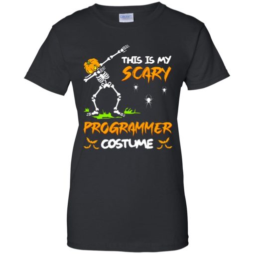 This Is My Scary Programmer Costume Dabbing Skeleton Pumpkin Halloween 9