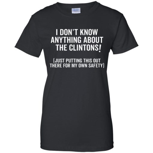 I Don't Know Anything About The Clintons 9