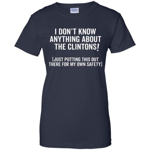 I Don't Know Anything About The Clintons 10