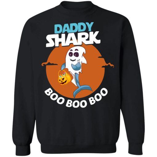 Daddy Shark Boo Boo Boo Shark Ghost Halloween 7