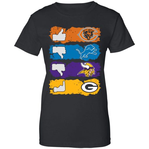Chicago Bears Minnesota Vikings Detroit Lions and Green Bay Packers 9