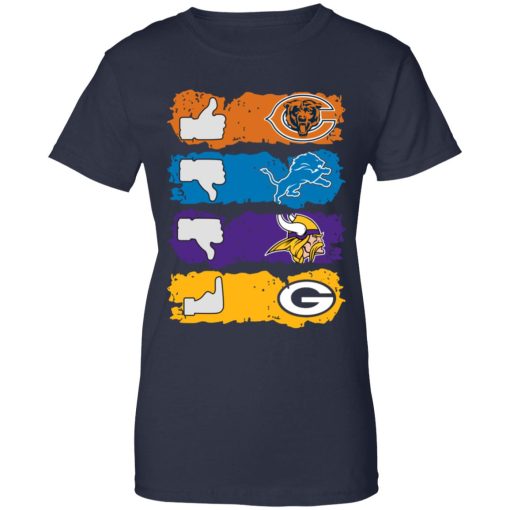 Chicago Bears Minnesota Vikings Detroit Lions and Green Bay Packers 10