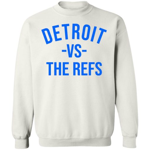 Detroit vs The Refs white 9