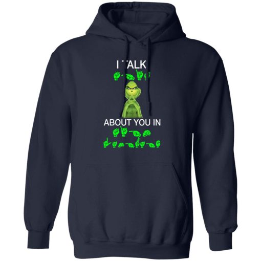 Grinch I talk shit about you in sign language 8