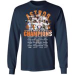 Houston Astros World Series Champions 2019 Signature 18