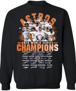 Houston Astros World Series Champions 2019 Signature Shirt