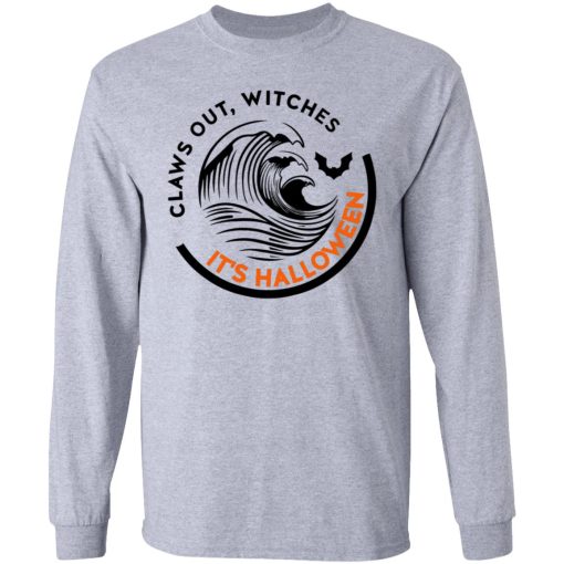 Claws Out Witches It's Halloween Shirt 6