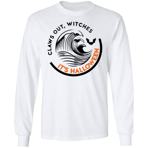 Claws Out Witches It's Halloween Shirt 7