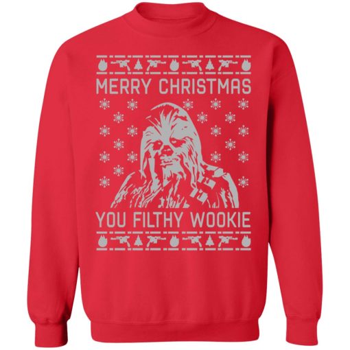 Chewbacca Merry Christmas You Filthy Wookie Ugly 8