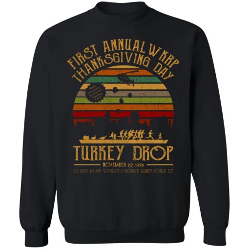First Annual Wkrp Thanksgiving Day Turkey Drop Vintage 9
