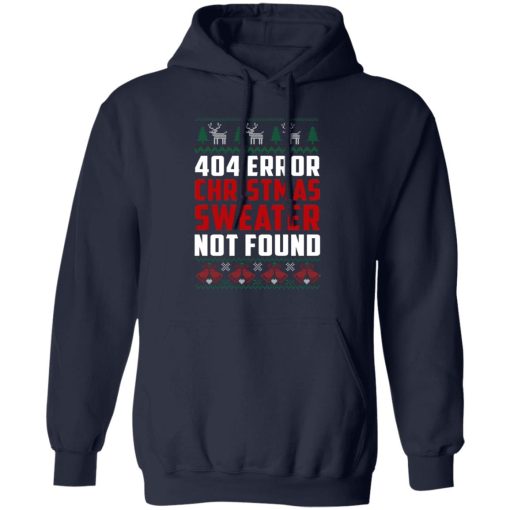 404 Error Christmas Sweater Not Found Funny 8