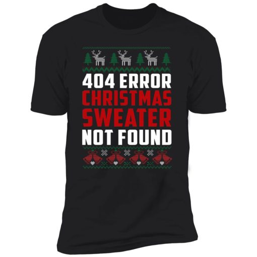 404 Error Christmas Sweater Not Found Funny 10
