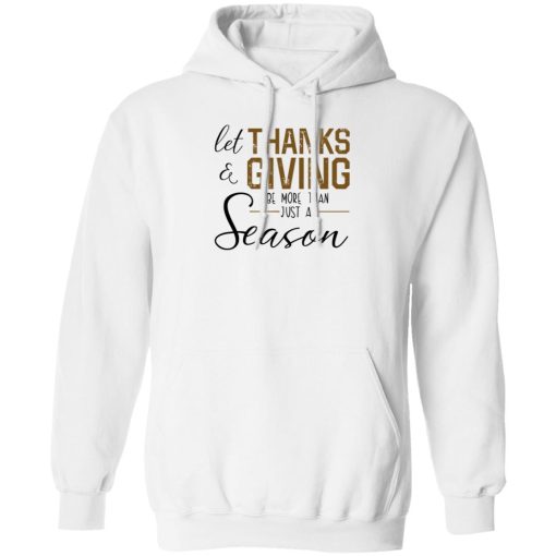 Let thanks and giving be more than just a season 8