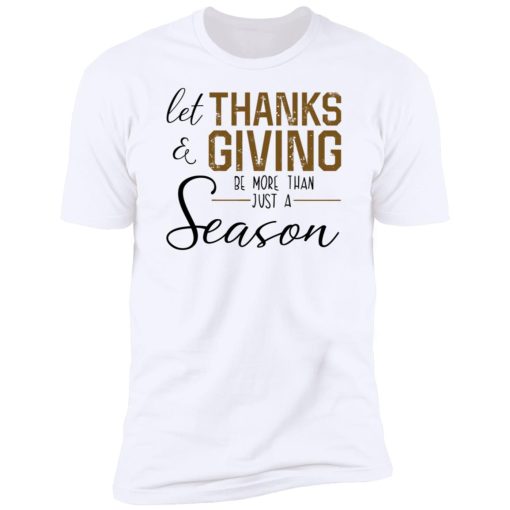 Let thanks and giving be more than just a season 10