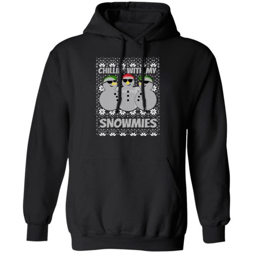 Chillin With My Snowmies Ugly Christmas 7
