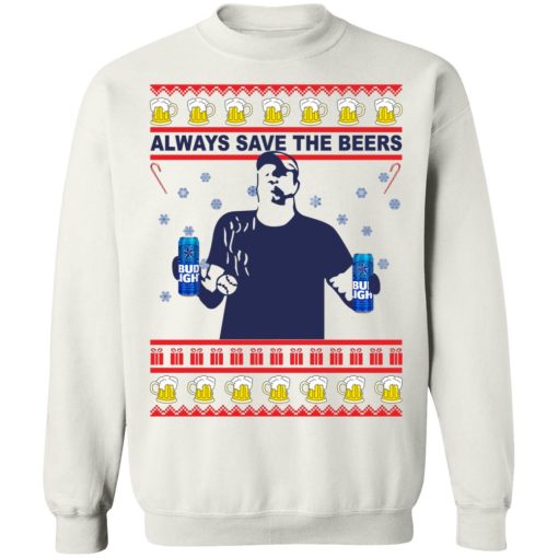 Always Save The Beers Bud Light Christmas 9