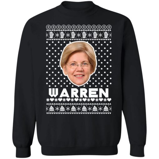 Elizabeth Warren Face Ugly Christmas 9