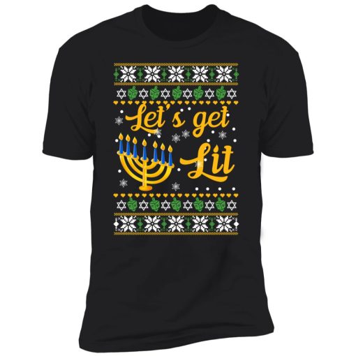 Hanukkah Let S Get Lit Christmas 10