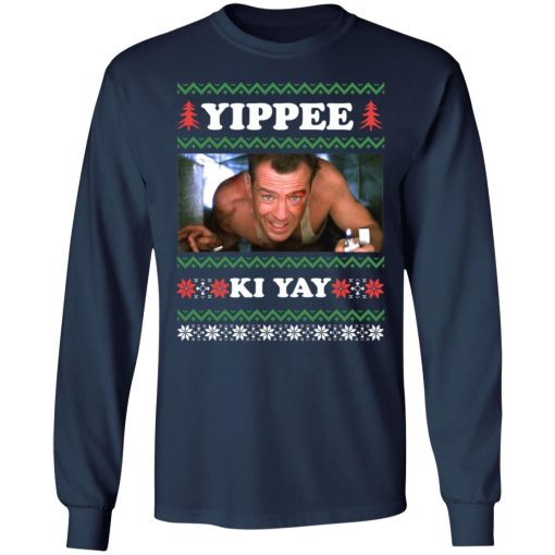 Die Hard Yippee Ki Yay Christmas Ugly Sweater 6