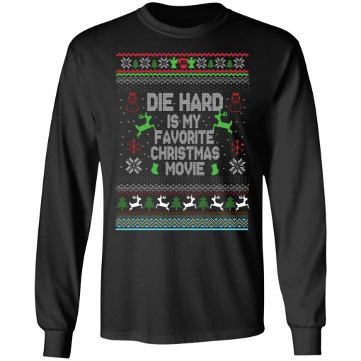Die Hard Is My Favorite Movie Ugly Christmas Sweater 5