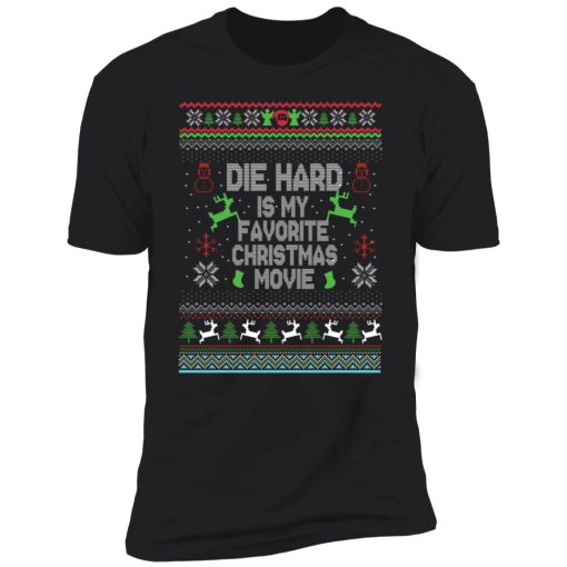 Die Hard Is My Favorite Movie Ugly Christmas Sweater 10