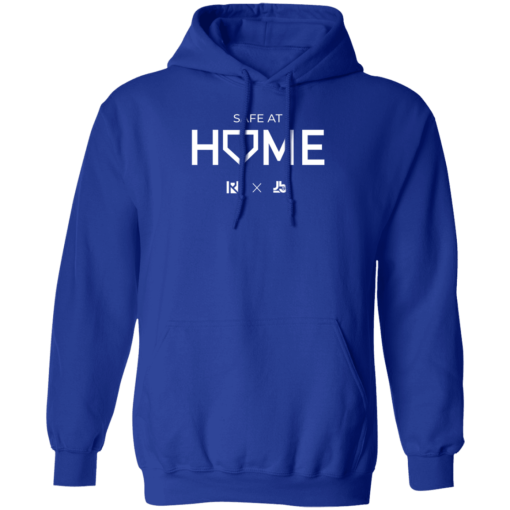 Black Routine X Justbats Safe At Home Hoodie