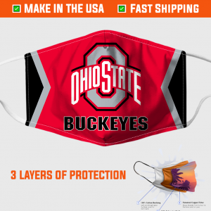 Ohio State Buckeyes Face Mask 1