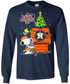 Houston Astros Snoopy And Woodstock Christmas