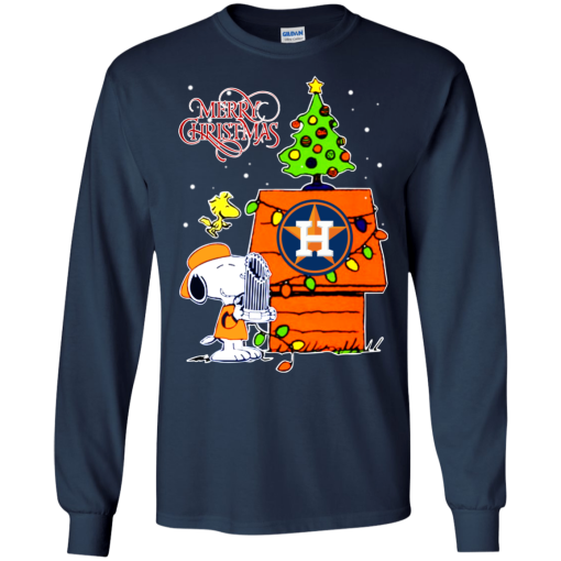 Houston Astros Snoopy And Woodstock Christmas