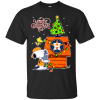 Houston Astros Snoopy And Woodstock Christmas Shirt