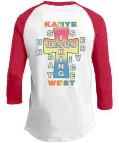 Kanye West Cross Jesus King Tshirt Front