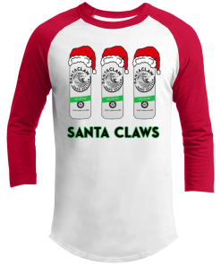 Santa Claws White Claw Christmas Tshirt