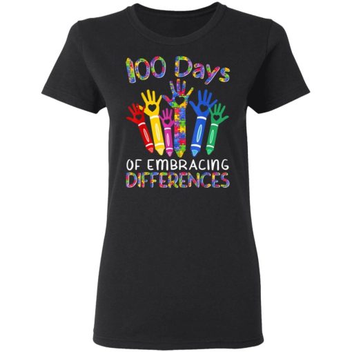 100 Days Of Embracing Differences Iep 100th Day Of School Shirt 1.jpg