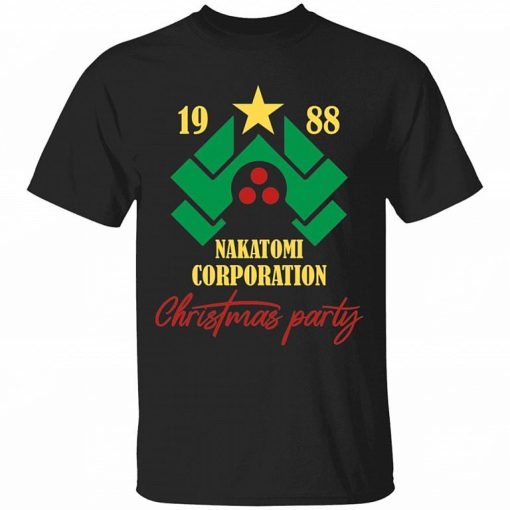 1988 Nakatomi Corporation Christmas Party Funny Die Hard Christmas Shirt.jpg