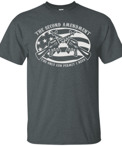 2nd Amendment Is The Only Gun Permit I Need Shirt 4.png