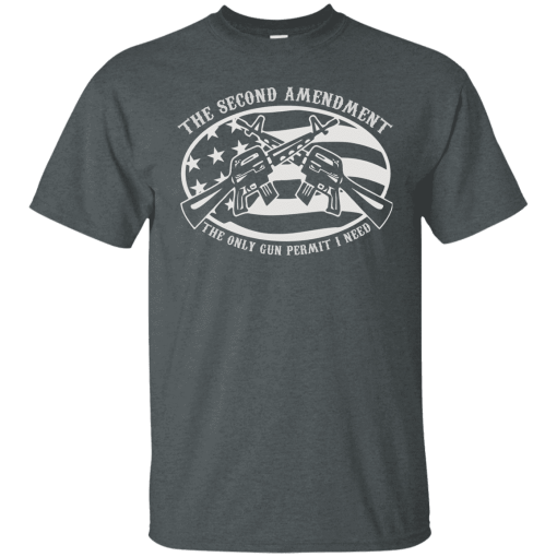 2nd Amendment Is The Only Gun Permit I Need Shirt 4.png