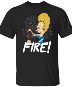 4th Of July Beavis Fire Firework Shirt.jpg