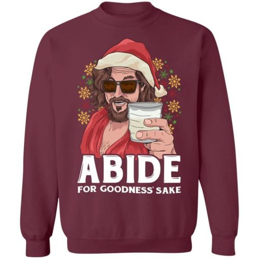 Abide Christmas Abide For Goodness Sake Shirt 3.jpg