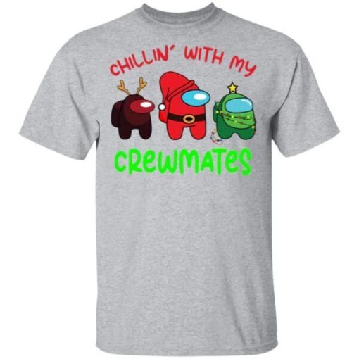Among Us Chillin With My Crewmates Shirt 1.jpg