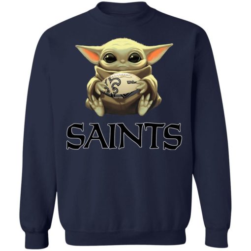 Baby Yoda Hug New Orleans Saints Star War Shirt 1.jpg