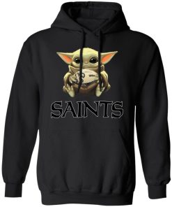 Baby Yoda Hug New Orleans Saints Star War Shirt 2.jpg