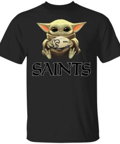 Baby Yoda Hug New Orleans Saints Star War Shirt 5.jpg