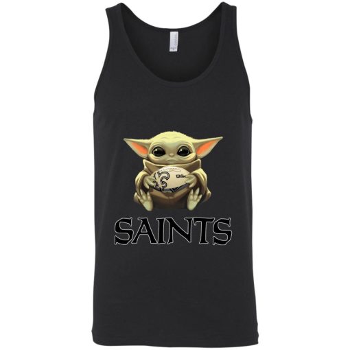 Baby Yoda Hug New Orleans Saints Star War Shirt.jpg